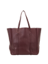 Everyday Tote, &pound;395, Handbags, Burgundy, Leather, Back view